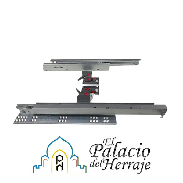 Corr Montaje Bajo Invisible Push 45 Cm - 6749 Feh
