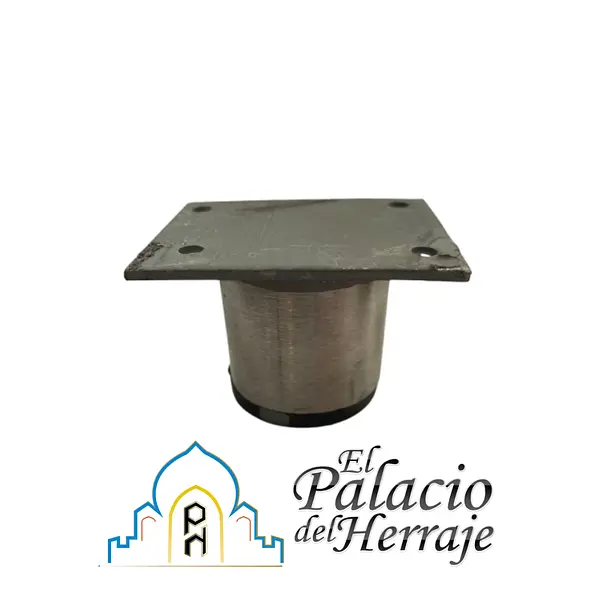 Pata Redonda Acero Inx 4cms Sin Nivelador - Fundi