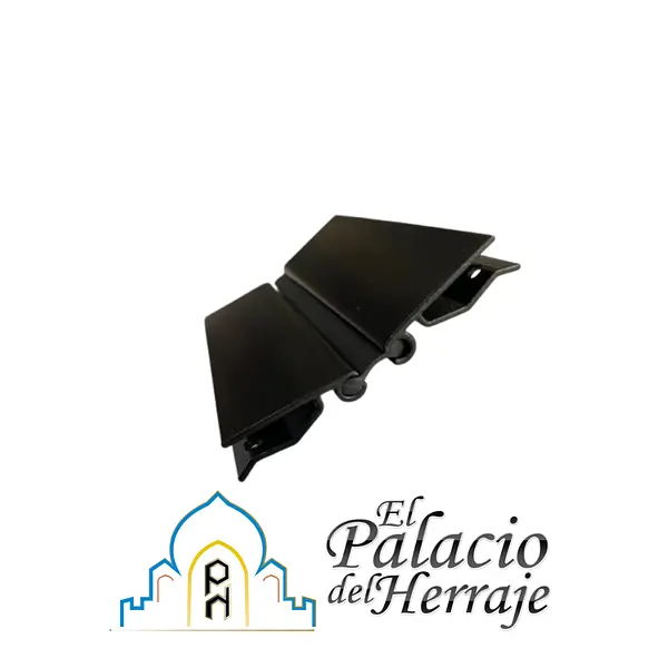Esquinero Zocalo Aluminio Negro X 100mm Fimtie59pn
